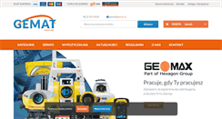 Desktop Screenshot of gemat.pl